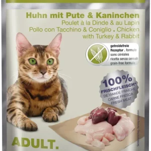 Wochenendangebot PREMIERE Meat Menu Adult Huhn, Pute und Kaninchen 85 g